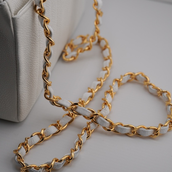 Vintage Chanel Mini Caviar Classic Flap Bag - Picture 10 of 16